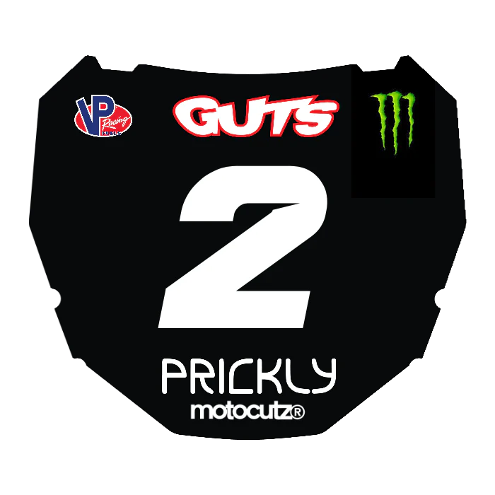 CUSTOM ODI NUMBER PLATE DECAL