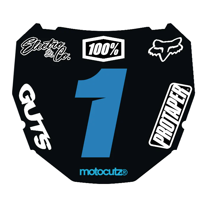 CUSTOM ODI NUMBER PLATE DECAL