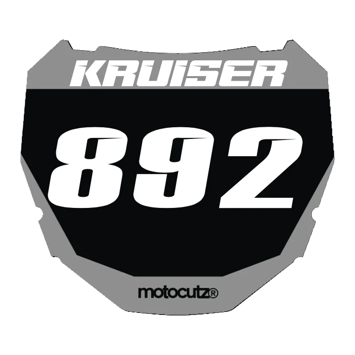 CUSTOM ODI NUMBER PLATE DECAL