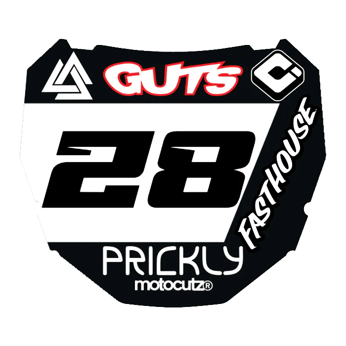 CUSTOM ODI NUMBER PLATE DECAL