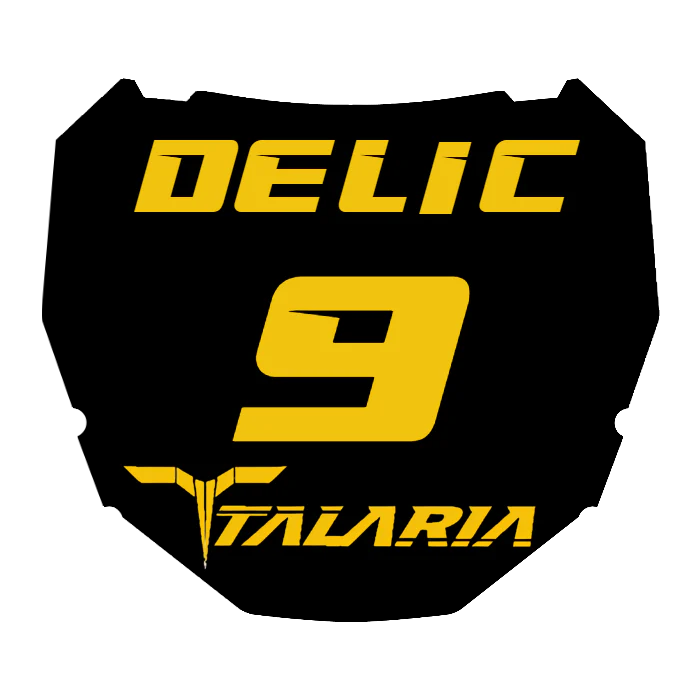 CUSTOM ODI NUMBER PLATE DECAL
