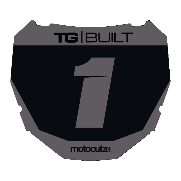 CUSTOM ODI NUMBER PLATE DECAL