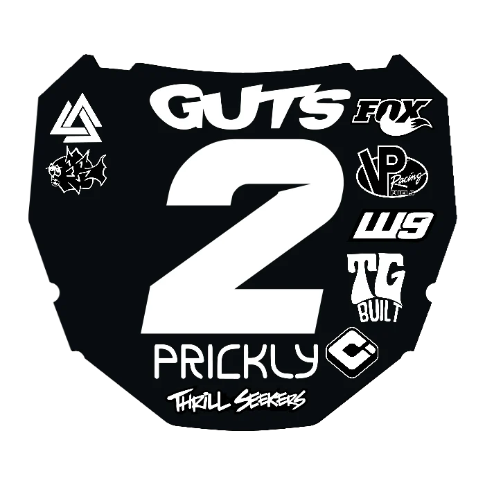 CUSTOM ODI NUMBER PLATE DECAL