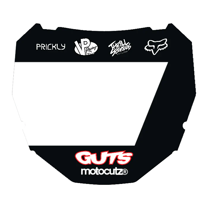 CUSTOM ODI NUMBER PLATE DECAL