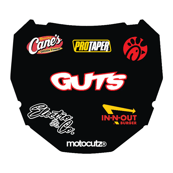 CUSTOM ODI NUMBER PLATE DECAL