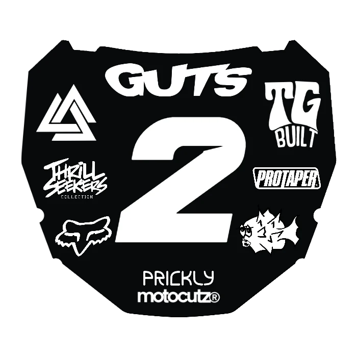 CUSTOM ODI NUMBER PLATE DECAL