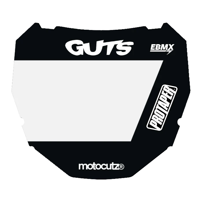CUSTOM ODI NUMBER PLATE DECAL