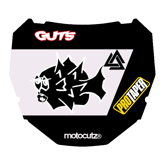 CUSTOM ODI NUMBER PLATE DECAL
