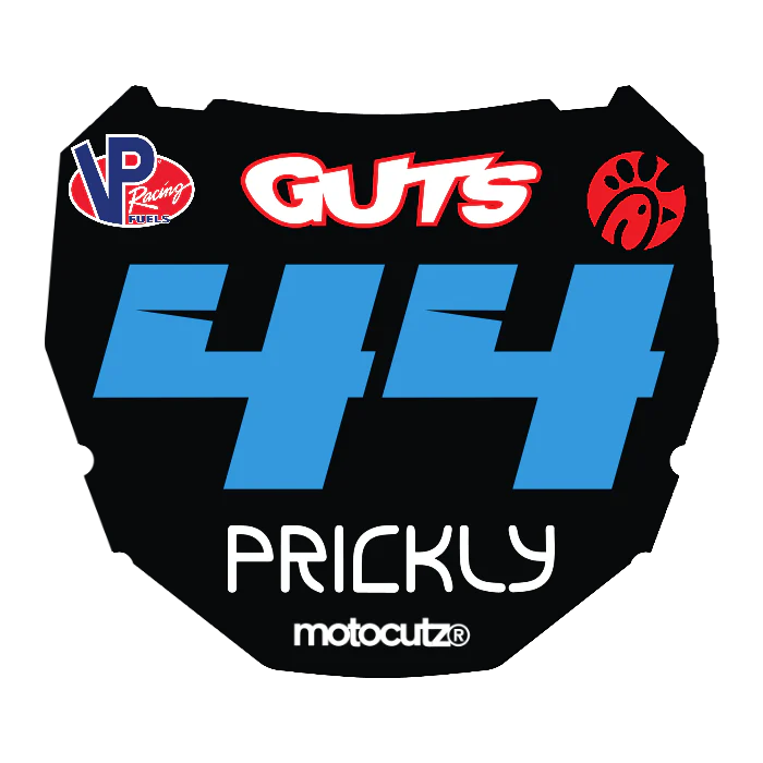 CUSTOM ODI NUMBER PLATE DECAL