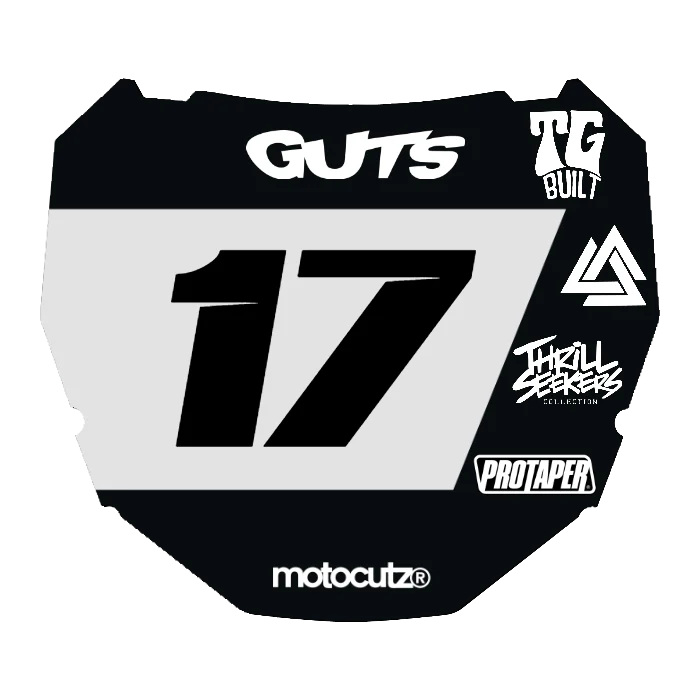 CUSTOM ODI NUMBER PLATE DECAL