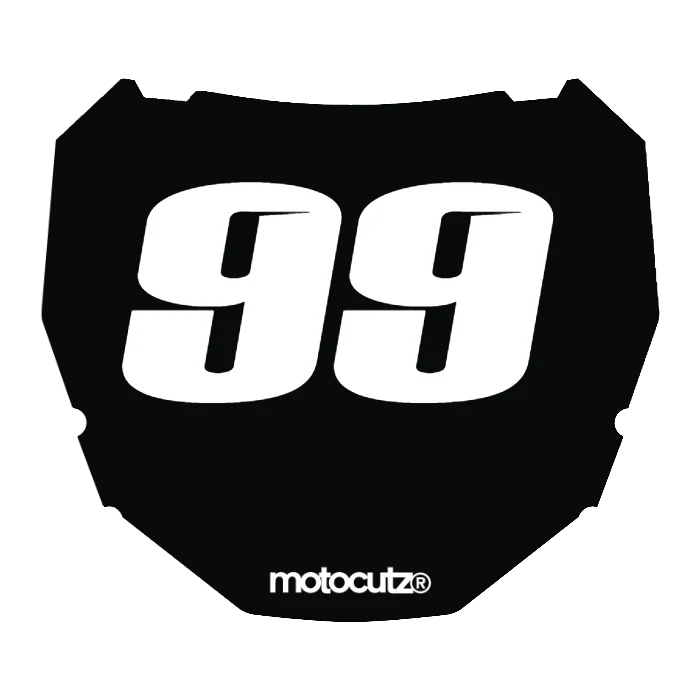 CUSTOM ODI NUMBER PLATE DECAL