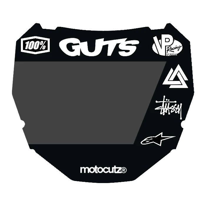CUSTOM ODI NUMBER PLATE DECAL