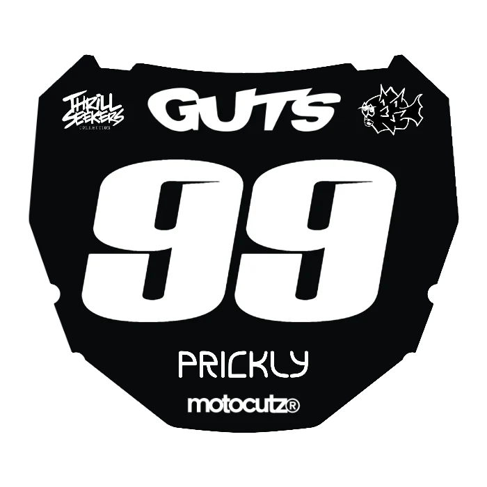 CUSTOM ODI NUMBER PLATE DECAL