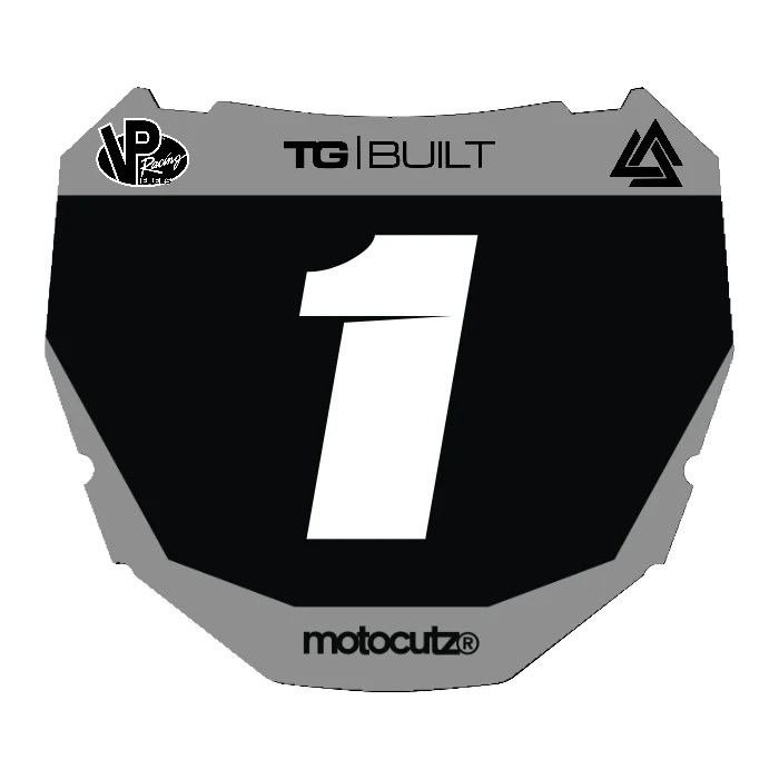 CUSTOM ODI NUMBER PLATE DECAL
