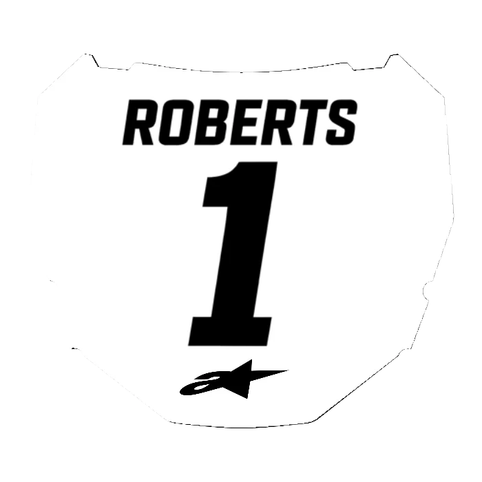 CUSTOM ODI NUMBER PLATE DECAL