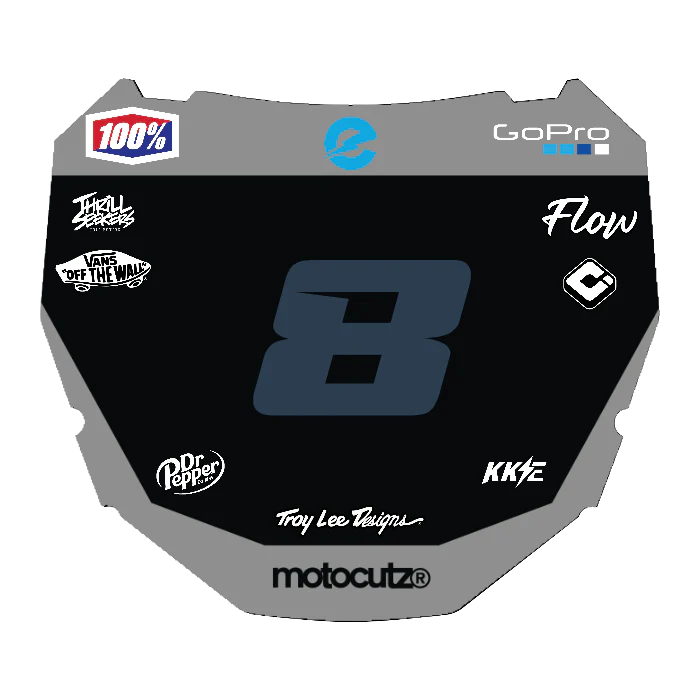 CUSTOM ODI NUMBER PLATE DECAL