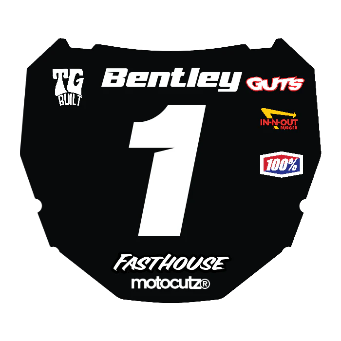 CUSTOM ODI NUMBER PLATE DECAL
