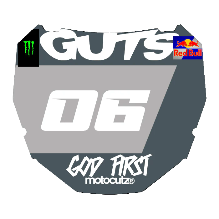 CUSTOM ODI NUMBER PLATE DECAL