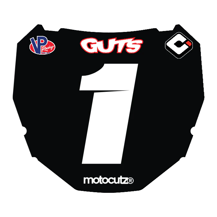 CUSTOM ODI NUMBER PLATE DECAL