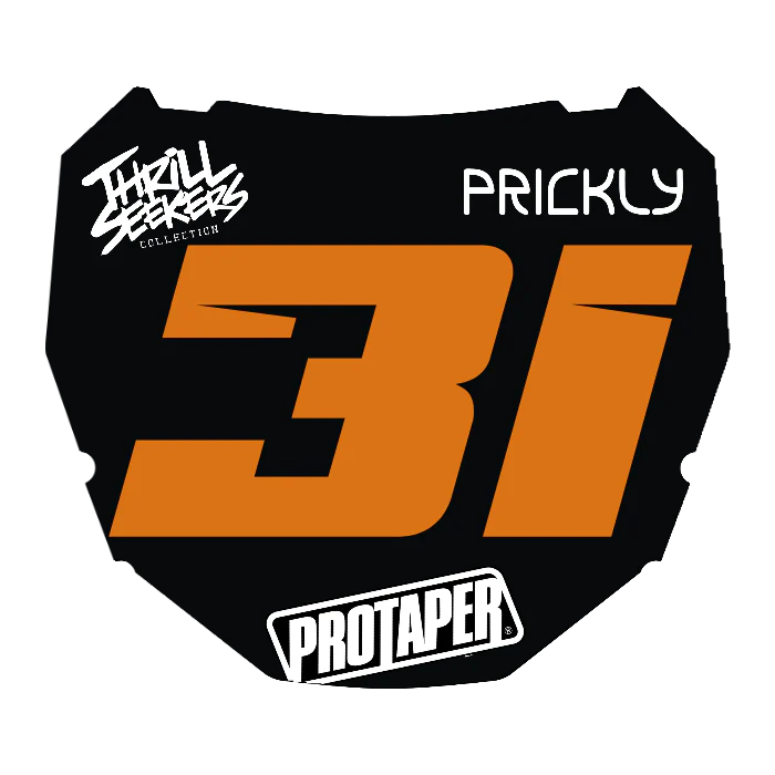 CUSTOM ODI NUMBER PLATE DECAL