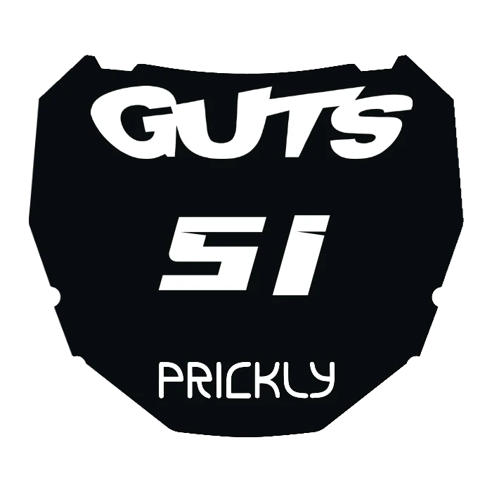 CUSTOM ODI NUMBER PLATE DECAL