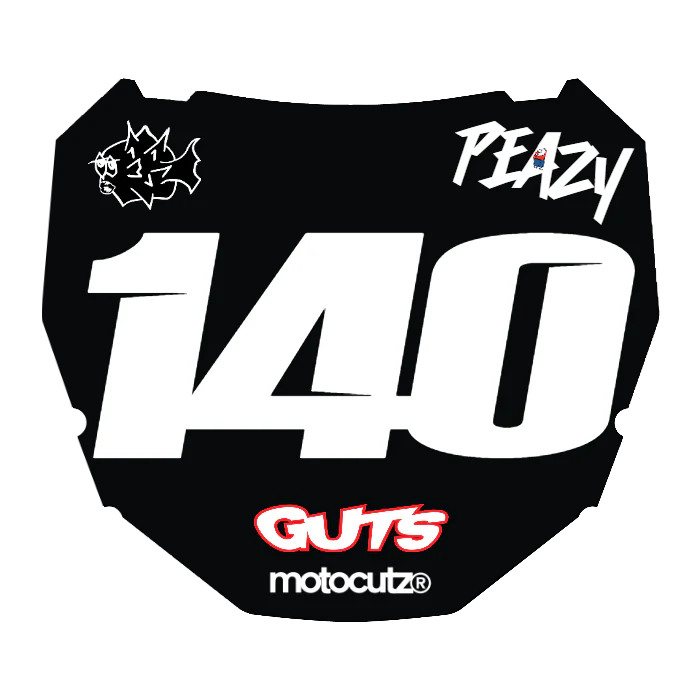 CUSTOM ODI NUMBER PLATE DECAL