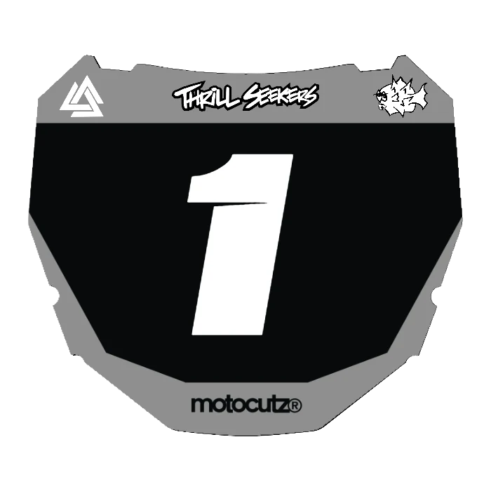 CUSTOM ODI NUMBER PLATE DECAL