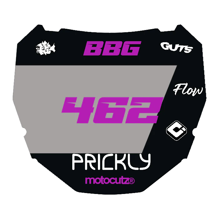 CUSTOM ODI NUMBER PLATE DECAL