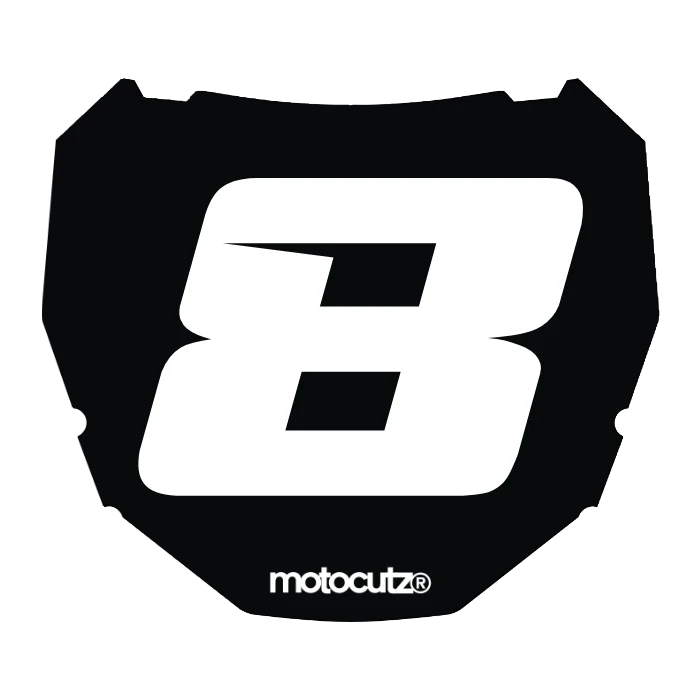CUSTOM ODI NUMBER PLATE DECAL