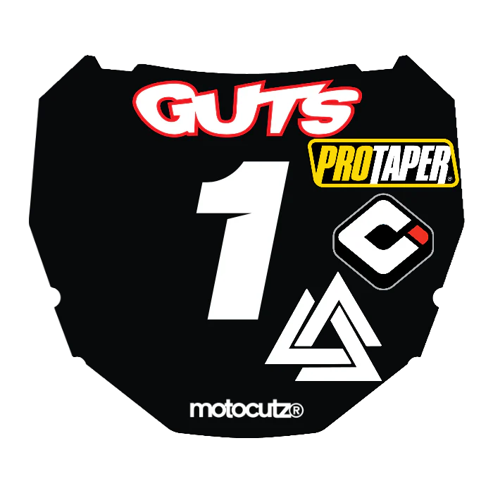 CUSTOM ODI NUMBER PLATE DECAL
