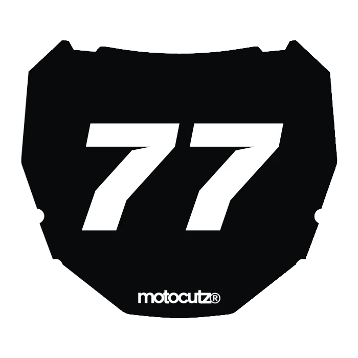 CUSTOM ODI NUMBER PLATE DECAL