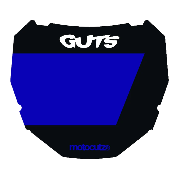 CUSTOM ODI NUMBER PLATE DECAL