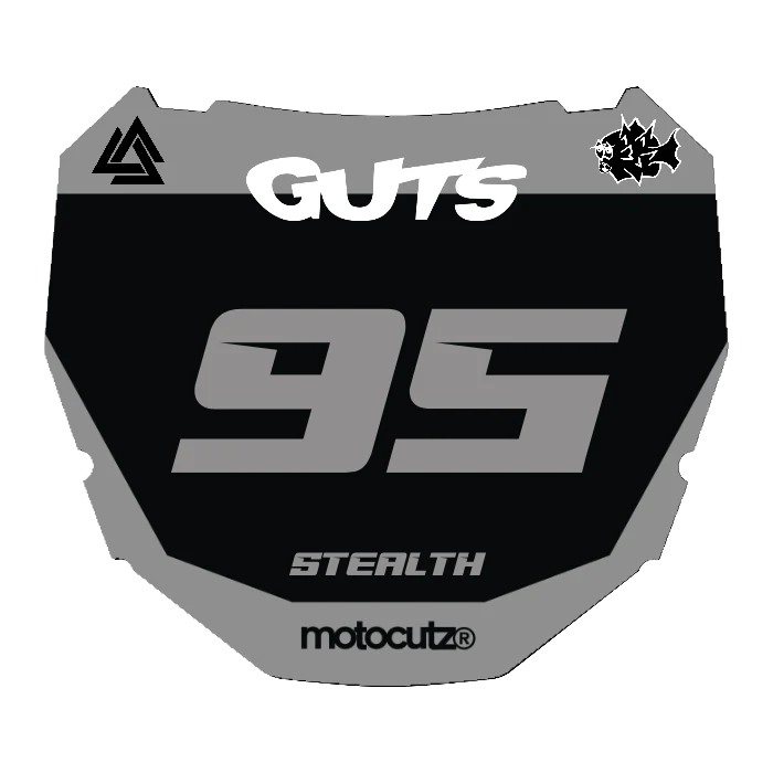 CUSTOM ODI NUMBER PLATE DECAL