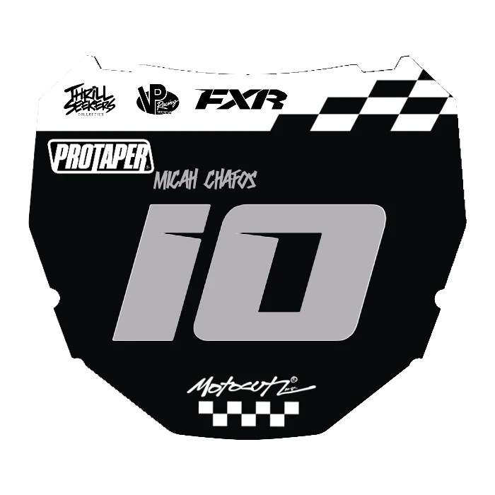 CUSTOM ODI NUMBER PLATE DECAL
