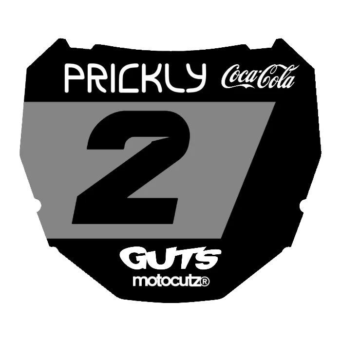 CUSTOM ODI NUMBER PLATE DECAL