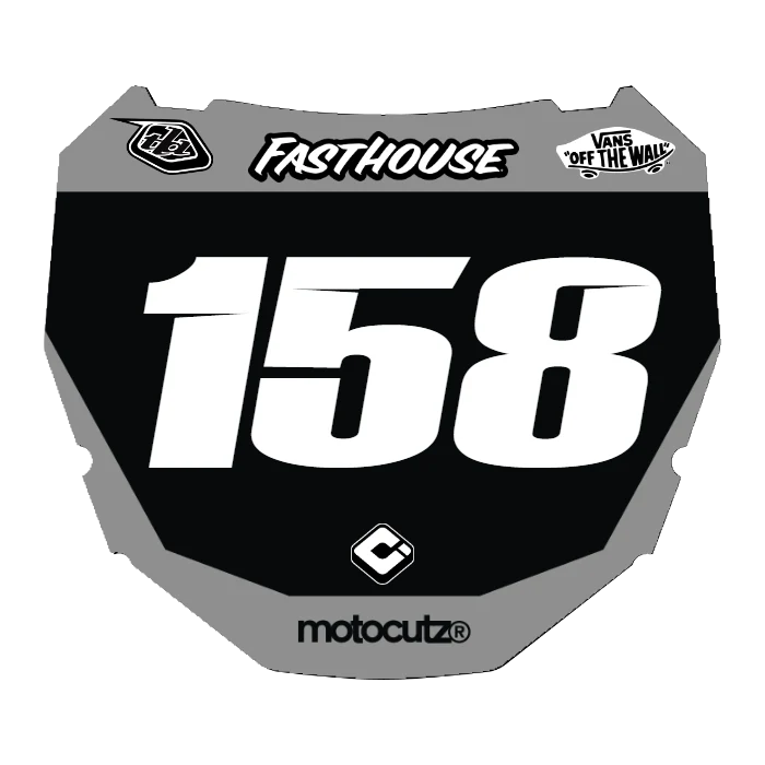 CUSTOM ODI NUMBER PLATE DECAL
