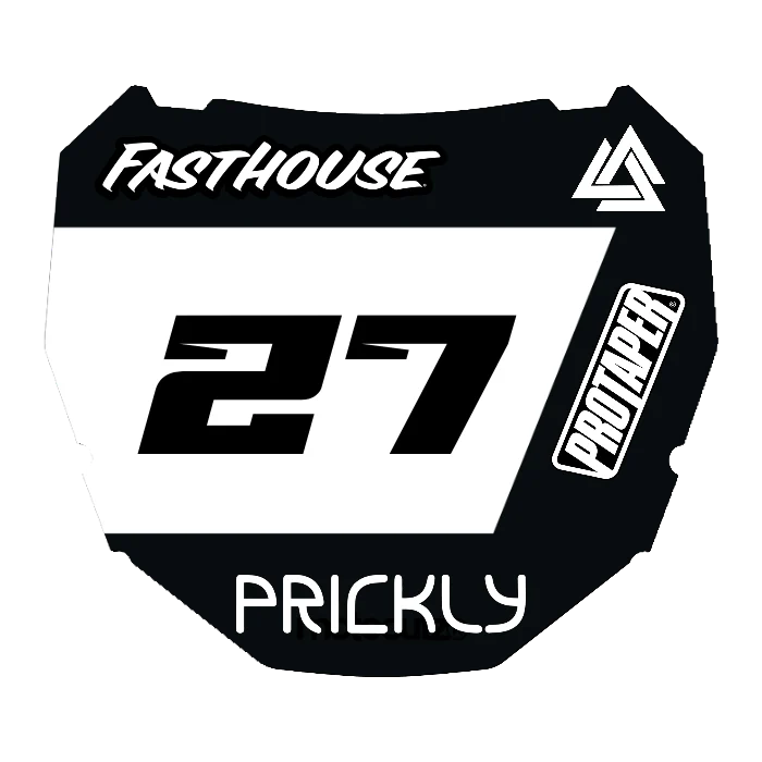 CUSTOM ODI NUMBER PLATE DECAL