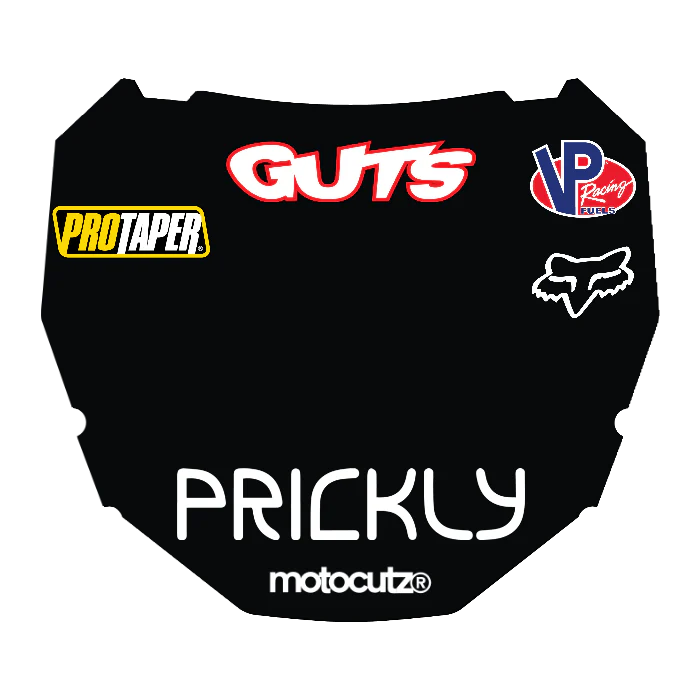 CUSTOM ODI NUMBER PLATE DECAL