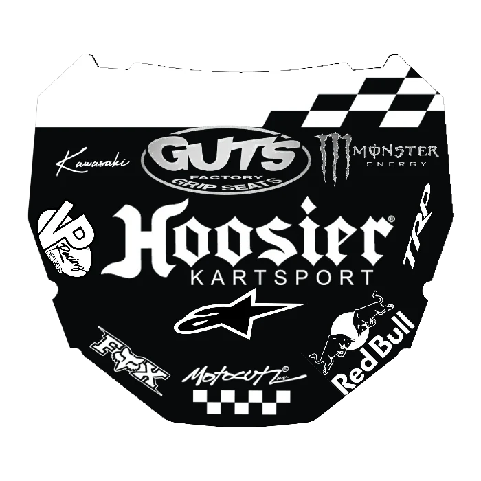 CUSTOM ODI NUMBER PLATE DECAL