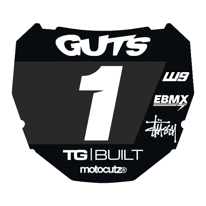 CUSTOM ODI NUMBER PLATE DECAL