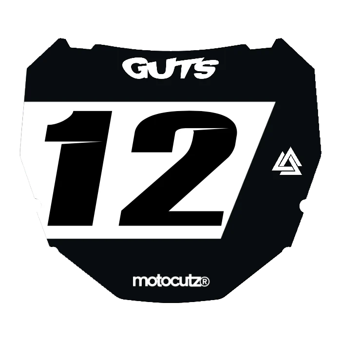 CUSTOM ODI NUMBER PLATE DECAL