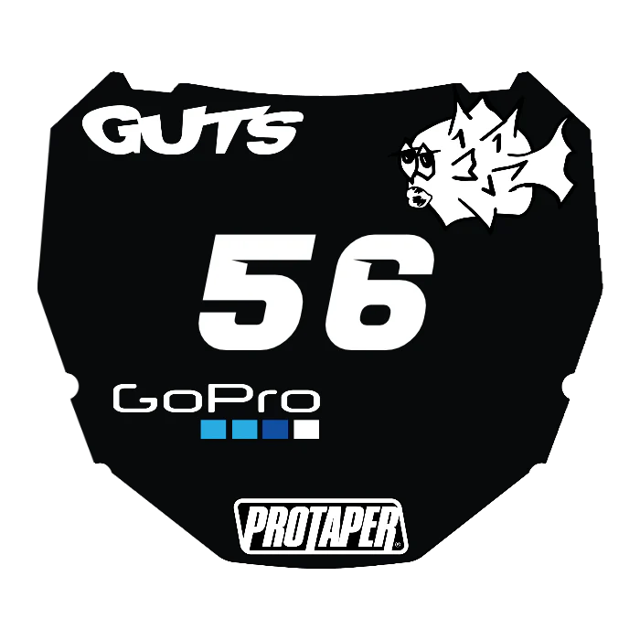 CUSTOM ODI NUMBER PLATE DECAL