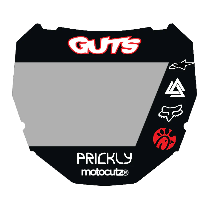 CUSTOM ODI NUMBER PLATE DECAL