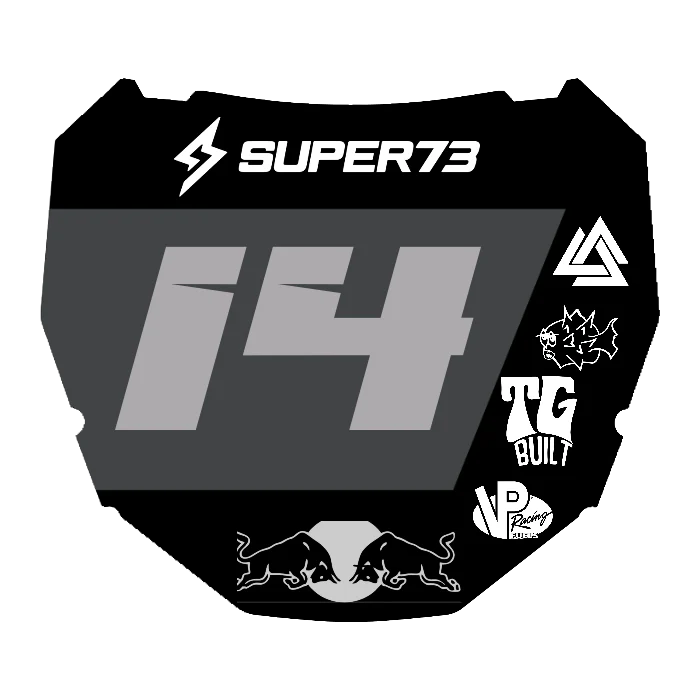 CUSTOM ODI NUMBER PLATE DECAL