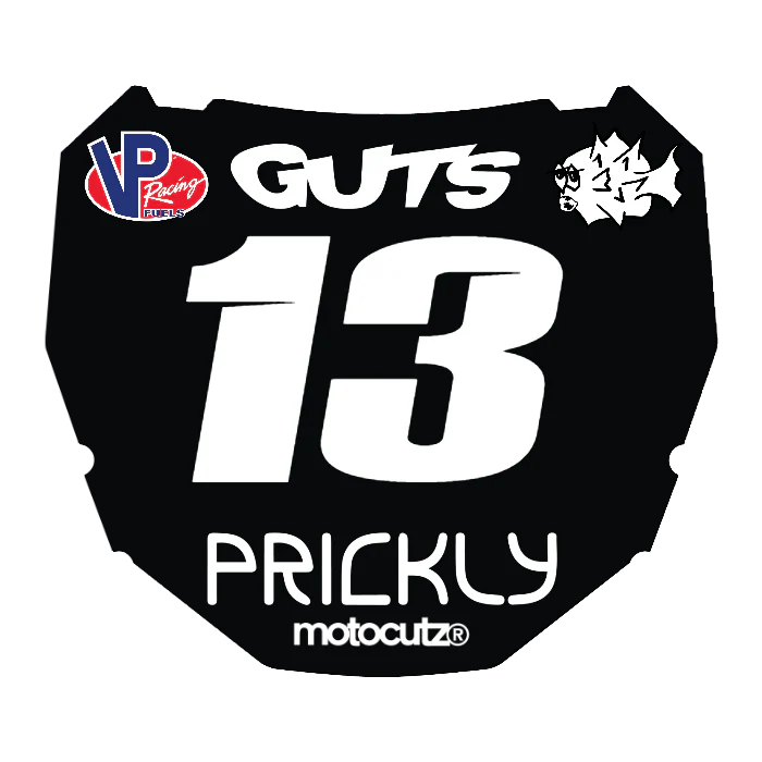 CUSTOM ODI NUMBER PLATE DECAL
