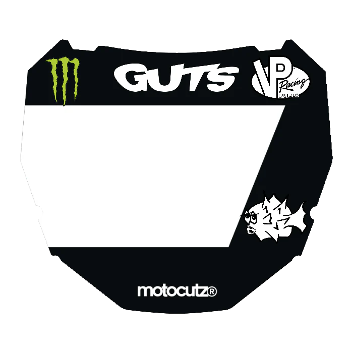 CUSTOM ODI NUMBER PLATE DECAL
