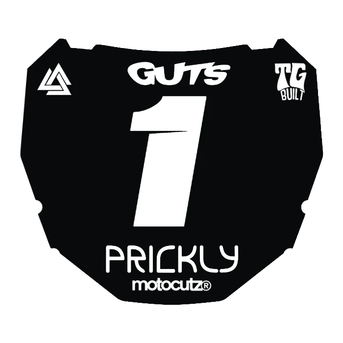 CUSTOM ODI NUMBER PLATE DECAL