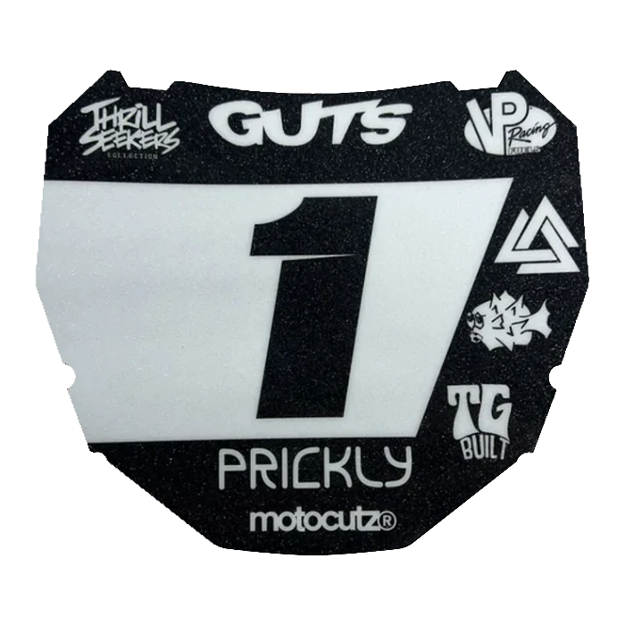CUSTOM ODI NUMBER PLATE DECAL