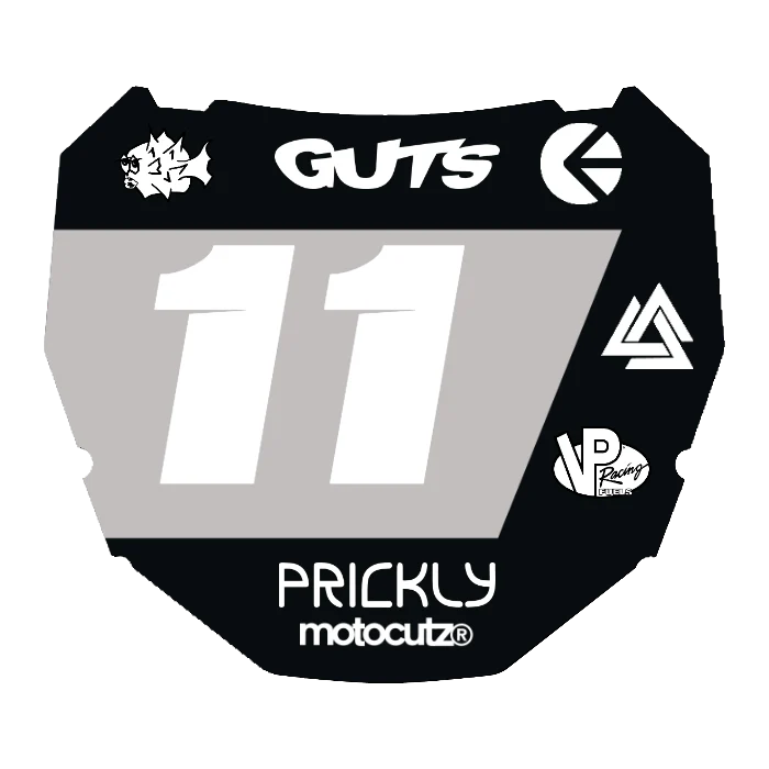 CUSTOM ODI NUMBER PLATE DECAL