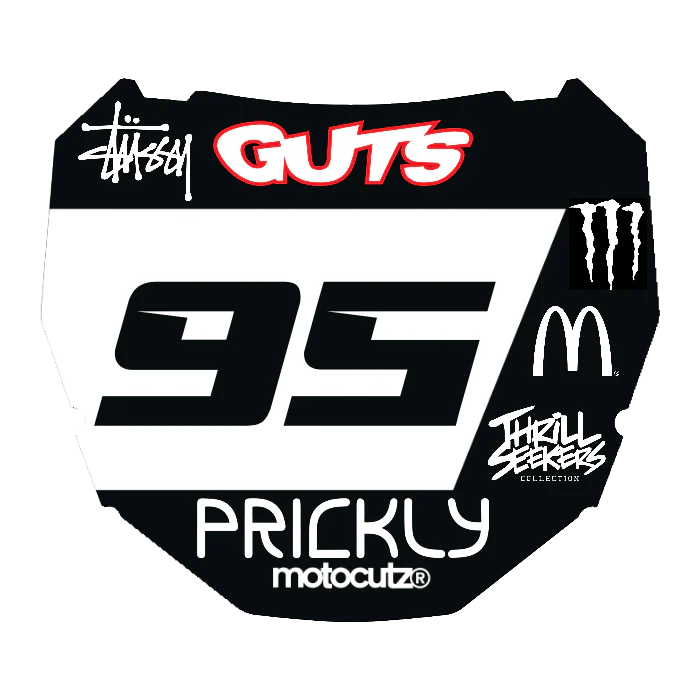 CUSTOM ODI NUMBER PLATE DECAL